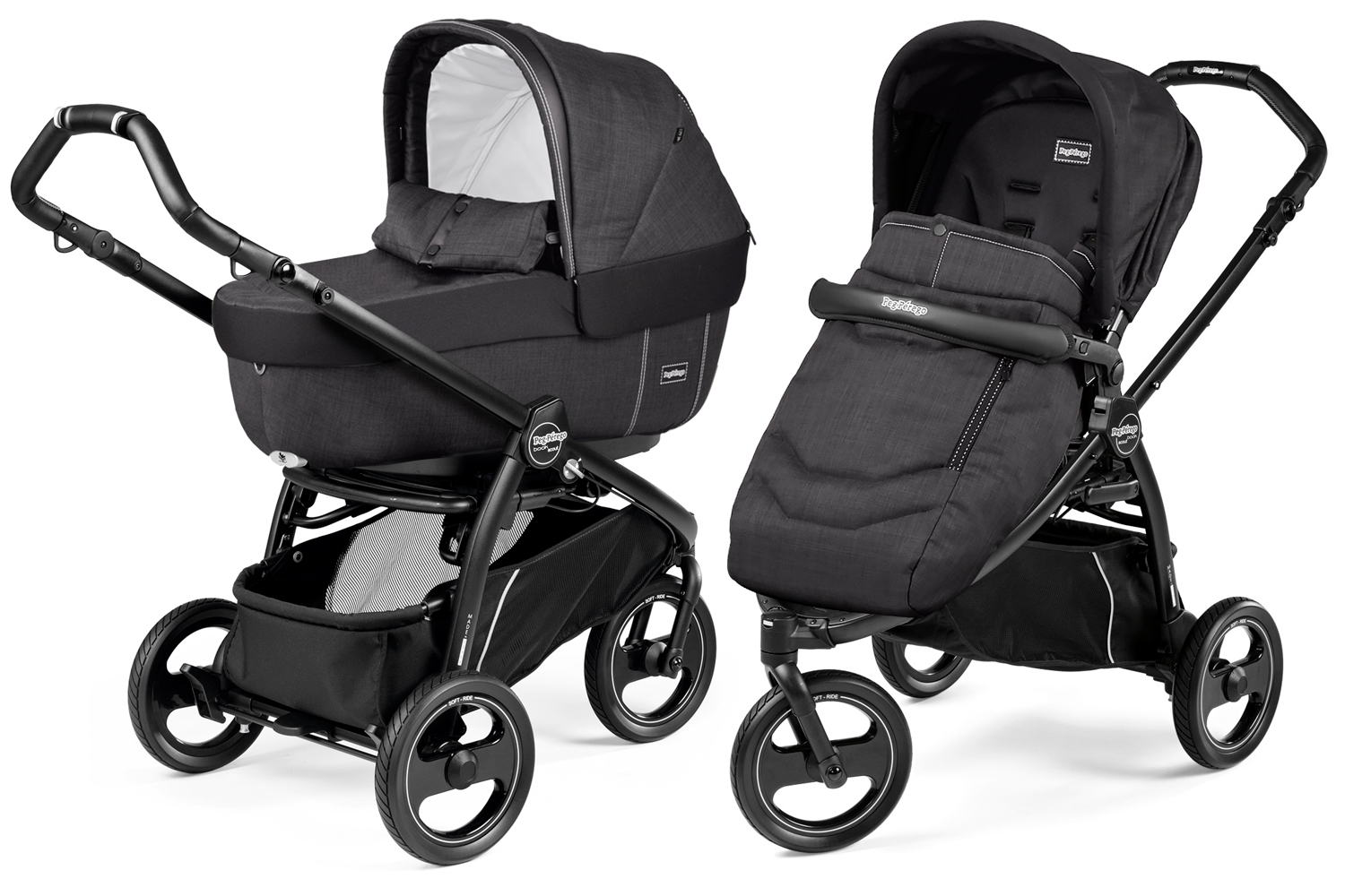 peg perego коляска как разложить