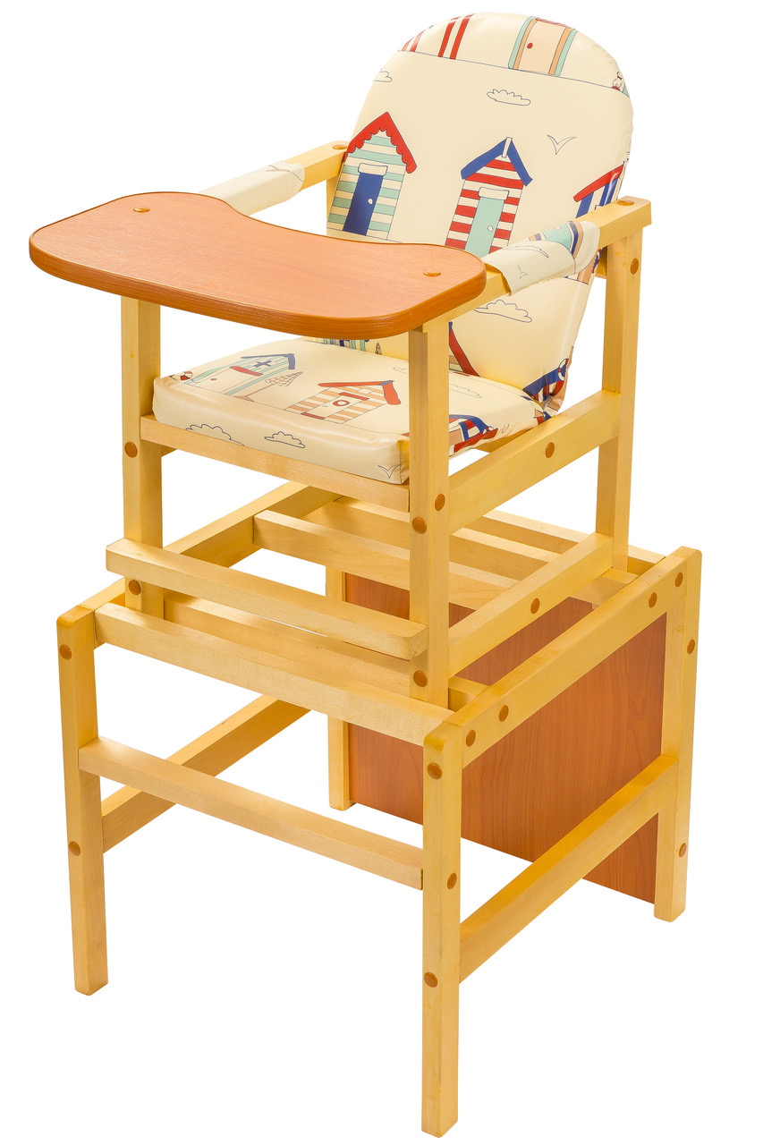 стульчик стол для кормления деревянный