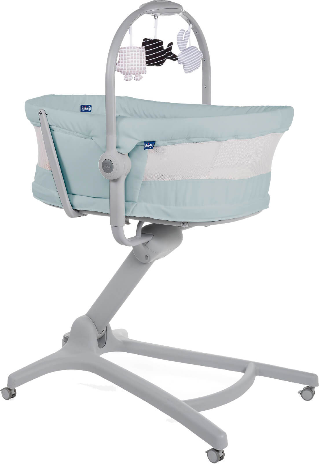 Кроватка стульчик chicco baby hug 4в1 aquarelle