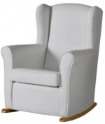 Кресло-качалка Micuna Wing/Nanny — Natural/Plane Grey