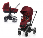 Коляска 2 в 1 Cybex Priam (шасси All Terrain Chrome) — Hot Spicy