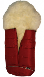 Зимний конверт BOZZ с длинным ворсом — 20-2015-17 Красный/Белый