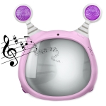 Зеркало для контроля за ребенком Benbat Oly Active — розовый