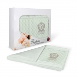 Комплект постельного белья в коляску Esspero Conny 5 предметов — E-Royal Green