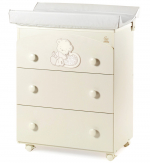 Пеленальный комод Italbaby Love — Крем
