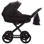 Коляска 2в1 AroTeam COCOLINE PRIMA  — черная кожа