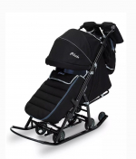 Санки-коляска Pikate Onyx — чёрный