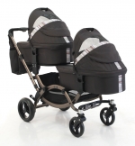 Коляска для двойни FD-Design Zoom — havanna