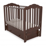 Детская кроватка Gandilyan (Гандылян) Анастасия (маятник) — Орех