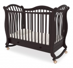 Кроватка Gandylyan (Гандылян) Габриэлла Люкс (колёса) — Махагон