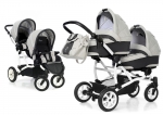 Коляска для двойни 3 в 1 Esspero Duetto (шасси White) — Light Chek