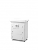 Пеленальный комод Erbesi Lilli — Белый