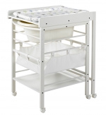 Стол для пеленания с ванночкой Geuther Hanna — белый