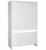 Пятисекционный шкаф Schardt Planet — White