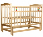 Детская кроватка Farfello КД 1200 МП — натуральный