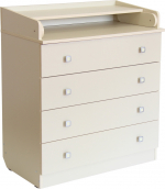 Пеленальный комод Фея 1580 — Слоновая кость