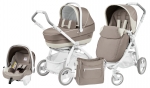 Коляска 3 в 1 Peg Perego Book Plus Pure Set Modular — avana
