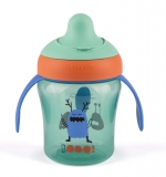 Поильник Suavinex обучающий BOOO от 6мес — зеленый