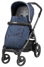 Прогулочная коляска Peg Perego Book 51 S Pop Up Completo (шасси Jet) — Urban Denim