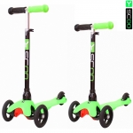 Самокат трехколесный Y-SCOO MINI GLAM RT — green