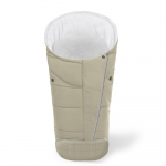 Конверт в коляску Esspero Maris Plus (флис + натуральный мех) — Beige