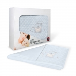 Комплект постельного белья в коляску Esspero Conny 5 предметов — Elona Blue