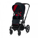 Прогулочная коляска Cybex Priam Ferrari — Victory Black (Matt Black)