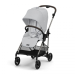 Прогулочная коляска Cybex Melio — Fog Grey с дождевиком
