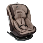 Автокресло Indigo Fuller ISOFIX, группа 0+1+2+3 — бежевый-коричневый