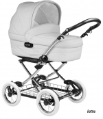 Коляска для новорожденных Peg Perego Culla (шасси Chrome) — Latte