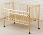 Детская кроватка Farfello Колибри - Мини ПЛК — натуральный