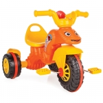Трехколесный велосипед Pilsan "Buggy" — оранжево-желтый