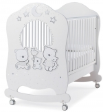 Детская кроватка Italbaby Happy Family Oblo — белый