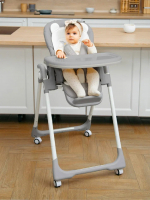 Стульчик для кормления Amarobaby Allure — Серый