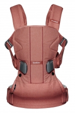 Рюкзак-Кенгуру BabyBjorn One Cotton Mix — Терракотовый