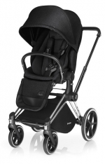 Прогулочная коляска Cybex Priam (шасси All Terrain) — Stardust black