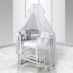 Комплект постельного белья Eco Line Bridget — Серый