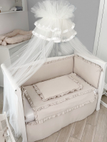 Комплект постельного белья Lepre Royal Collection (4 предмета) — Капучино