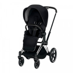 Прогулочная коляска Cybex Priam III (шасси Chrome Black) — Premium Black