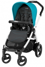 Прогулочная коляска Peg Perego Book 51 S Pop Up Sportivo (шасси White/Black) — Bloom Scuba