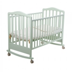 Детская кроватка Papaloni (Папалони) Винни качалка —  салатовый