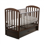 Детская кроватка Papaloni (Папалони) Джованни Маятник —  шоколад