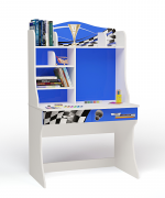 Стол с надстройкой ABC-KING Formula — синий