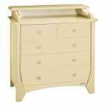 Пеленальный комод Papaloni Olivia 650 —  слоновая кость