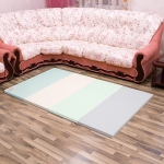 Коврик детский (2000х1400х40) AlzipMat "Silion Mat G" — Eco Modern Blue