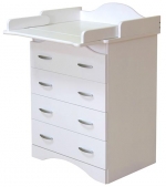 Пеленальный комод Красная Звезда Можга С 492 — белый