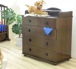 Пеленальный комод Красная звезда (Можга) С 571Д —  орех