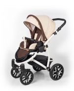 Прогулочная коляска Esspero Discovery (шасси White) — Beige Brown