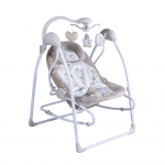 Электрокачели 2 в 1 Sweet Baby Pure Pinguino — Crema