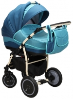 Коляска 3 в 1 Aneco Venezia (материал Лен) —  L-3